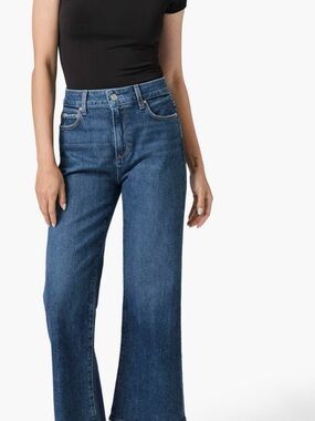 PAIGE Leenah Ankle Wide Leg Jeans - NWT. Soundcheck. 30P